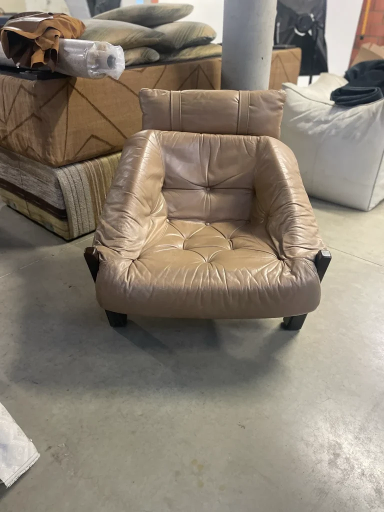 Tripod lounge chair by Gerard van den Berg for Montis, 1970s